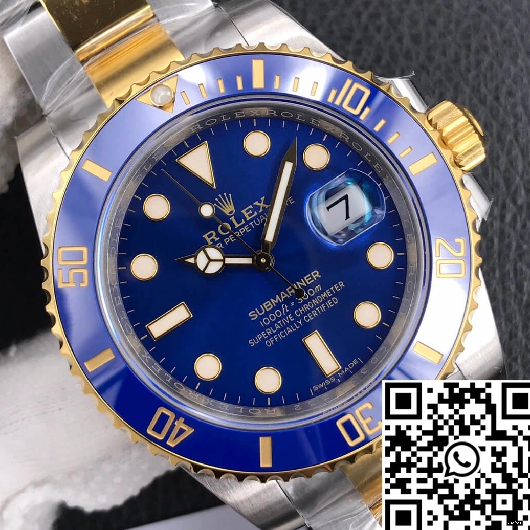 Submariner VS Rolex 116613LB-97203 Blue Bezel Ceramic Factory 0510